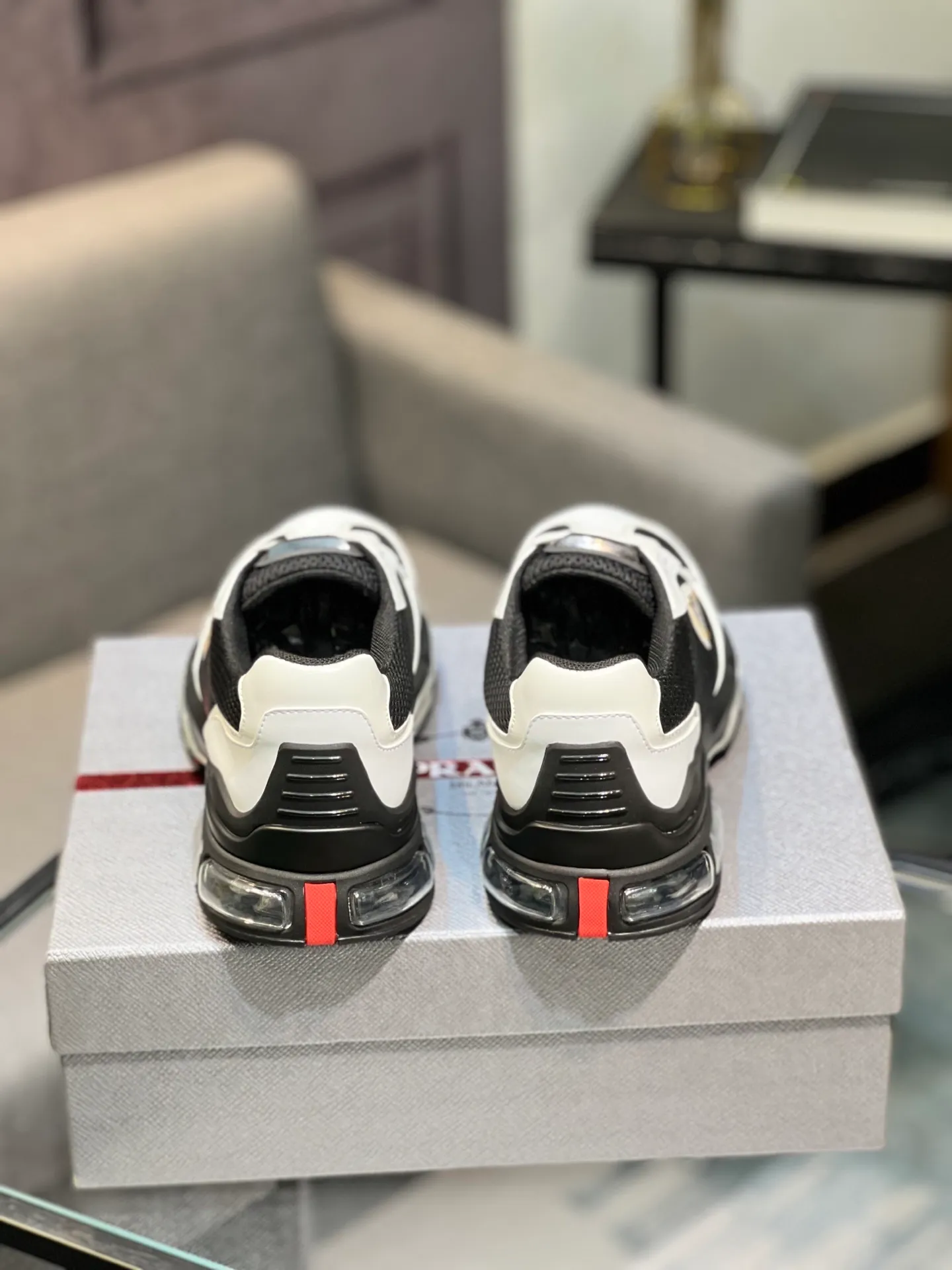 Men's shoes 💰660 [PRADA] Men's shoes are popular in the counter, official website is synchronized, 1 high-quality shipment ✔️ Original frosted cowhide + cowhide lining, 1🆚1 replica, original sole, 38-45 (45 customized, non-refundable)
